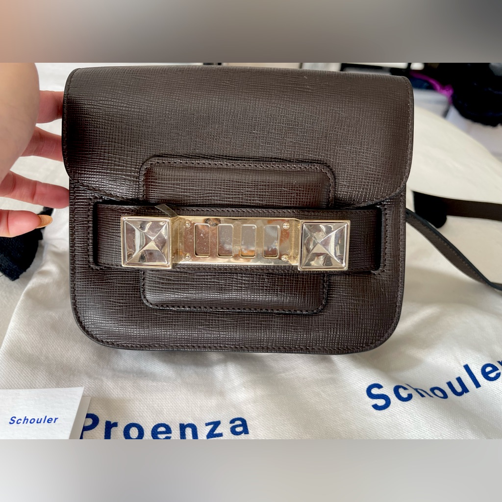 Proenza Schouler Ps11 Tiny New Linosa Pepe !! 100% Very Good